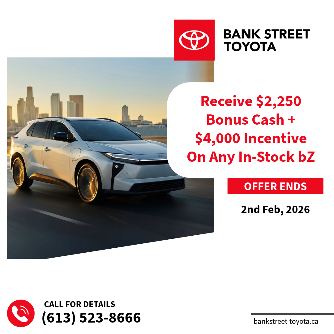 $2,250 Bonus Cash + $4,000 Incentive On ANY In Stock bZ: Limited Time!