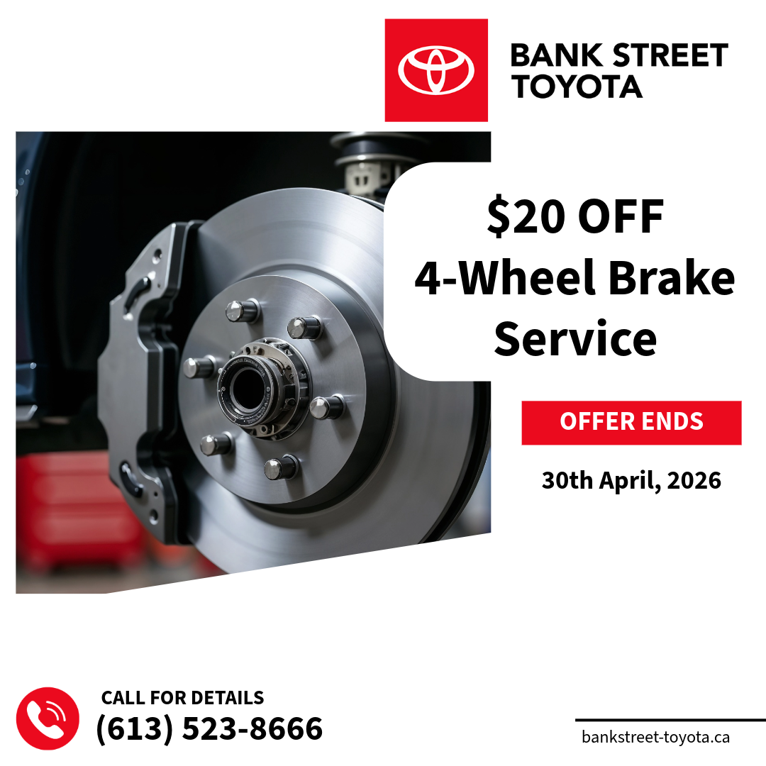 $20 OFF 4-wheel Brake Service
